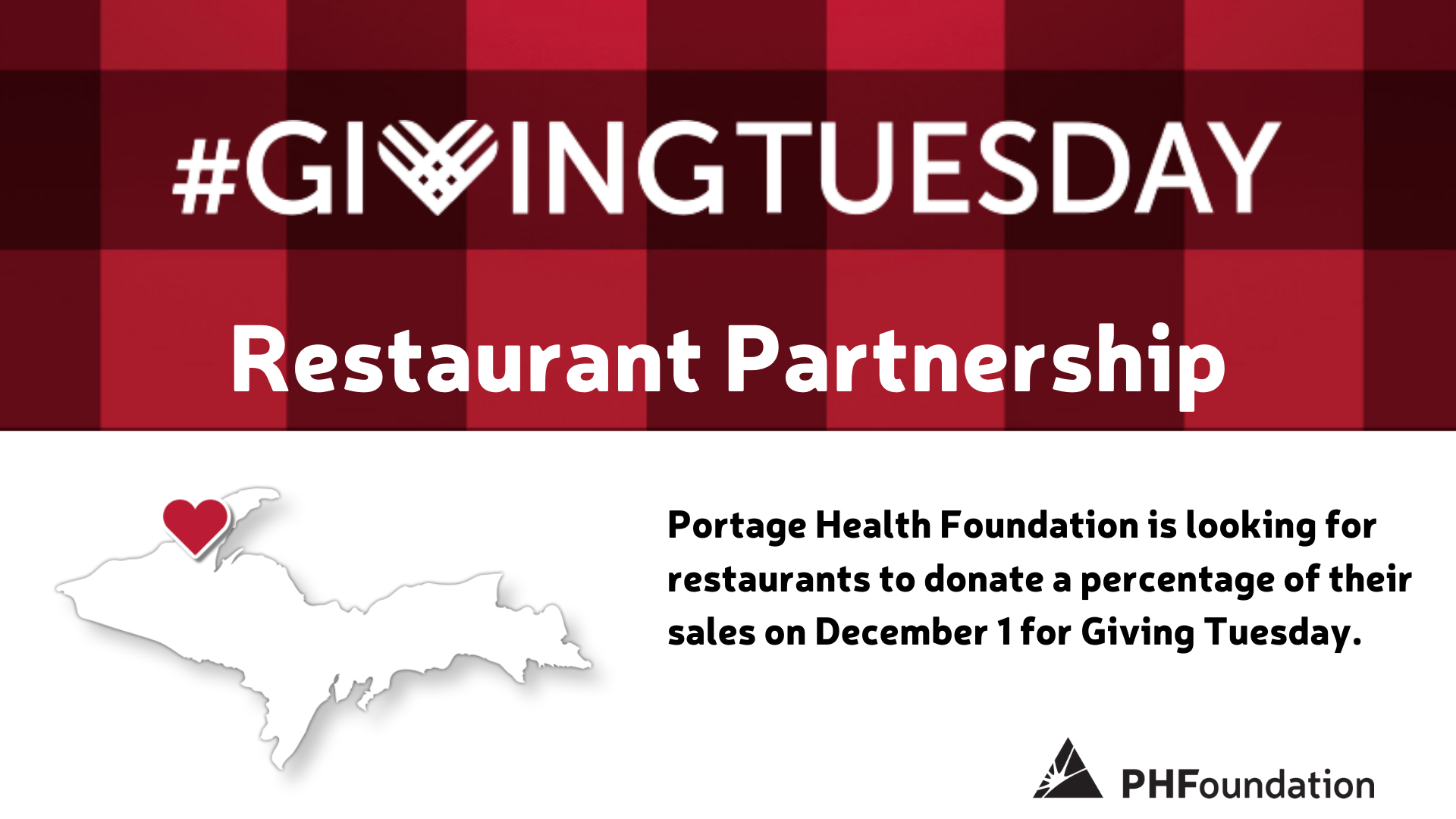 Copper Country restaurants are invited to help with Giving Tuesday